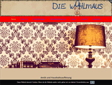 Tablet Screenshot of diewuehlmaus.com